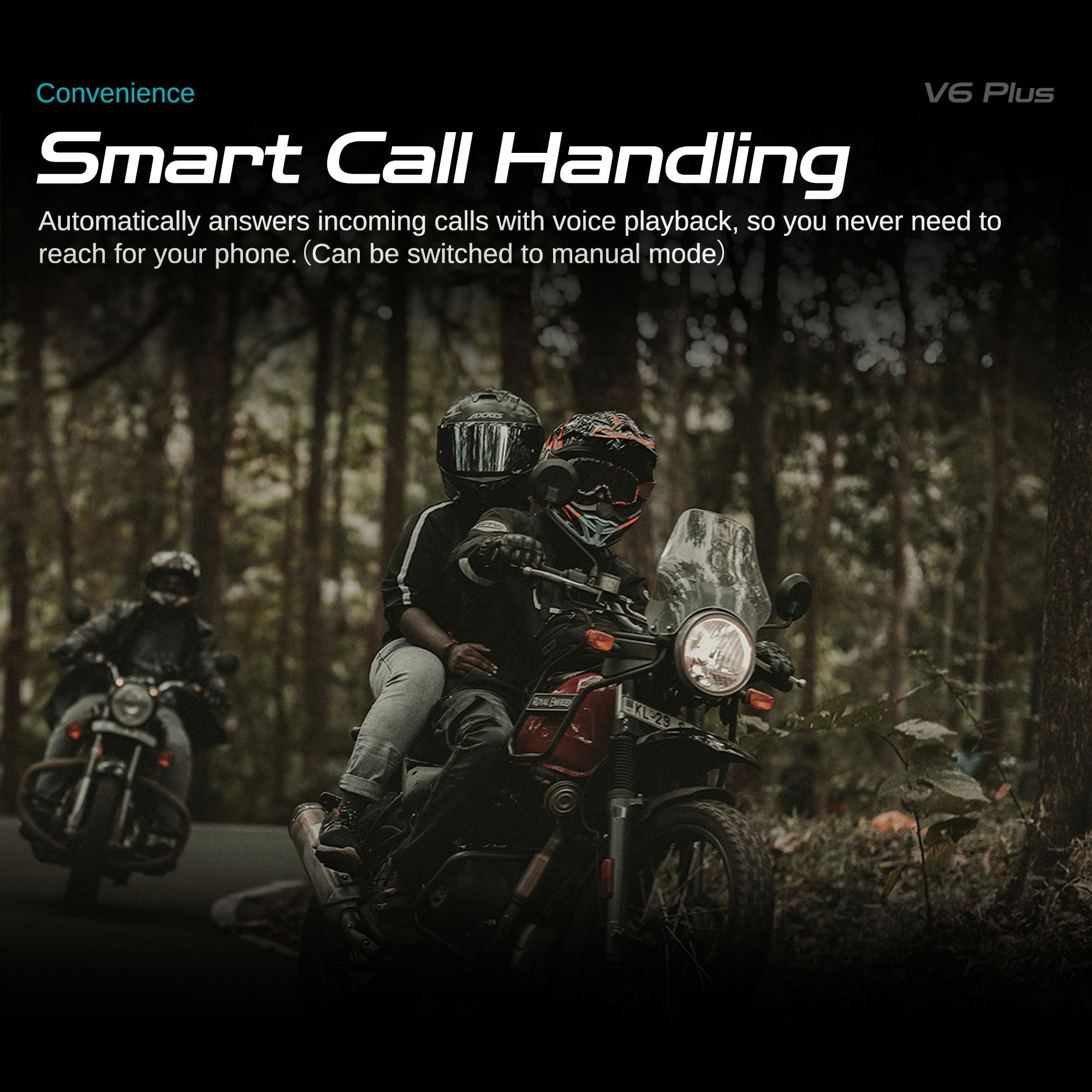 V6/Film V6 act Ⅳ-BALLAD CLIPS and more- Blaise V6 Plus – 6-Rider Motorcycle Bluetooth Intercom with 1000m